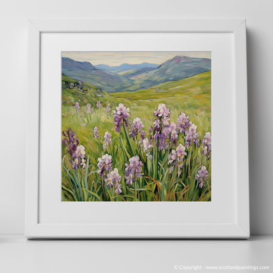 Moorland Spotted Orchid in The Mamores: An Art Nouveau Tribute