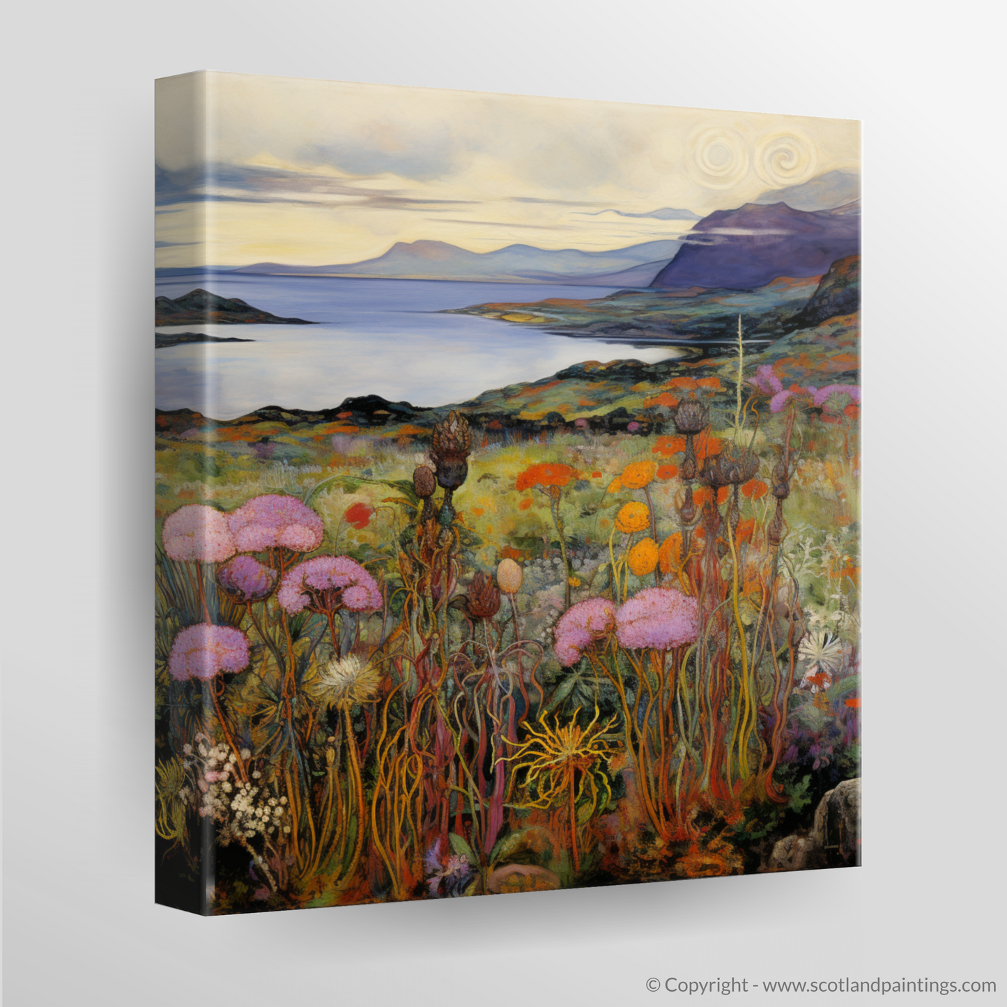 Enchanted Moorlands of Skye: A Symphony of Scottish Wildflowers