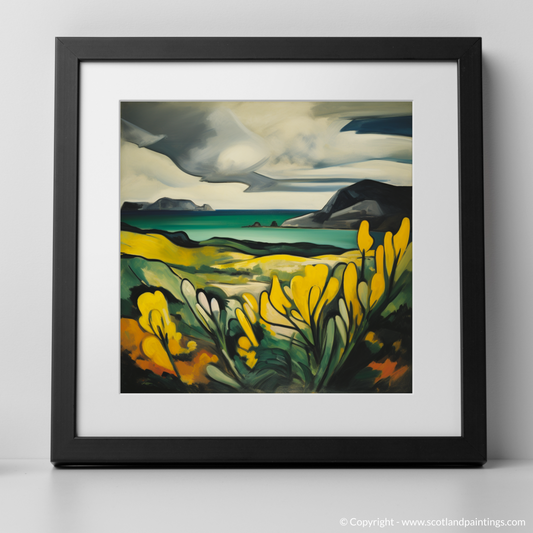 Gorse in the Heathlands of Isle of Harris: Abstract Impressions of Scotland's Wild Beauty