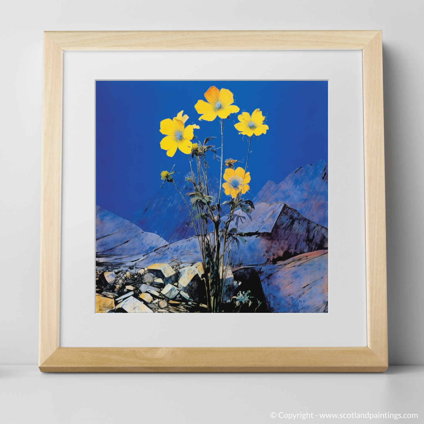 Mountain Avens Majesty: A Tribute to the Scottish Highlands