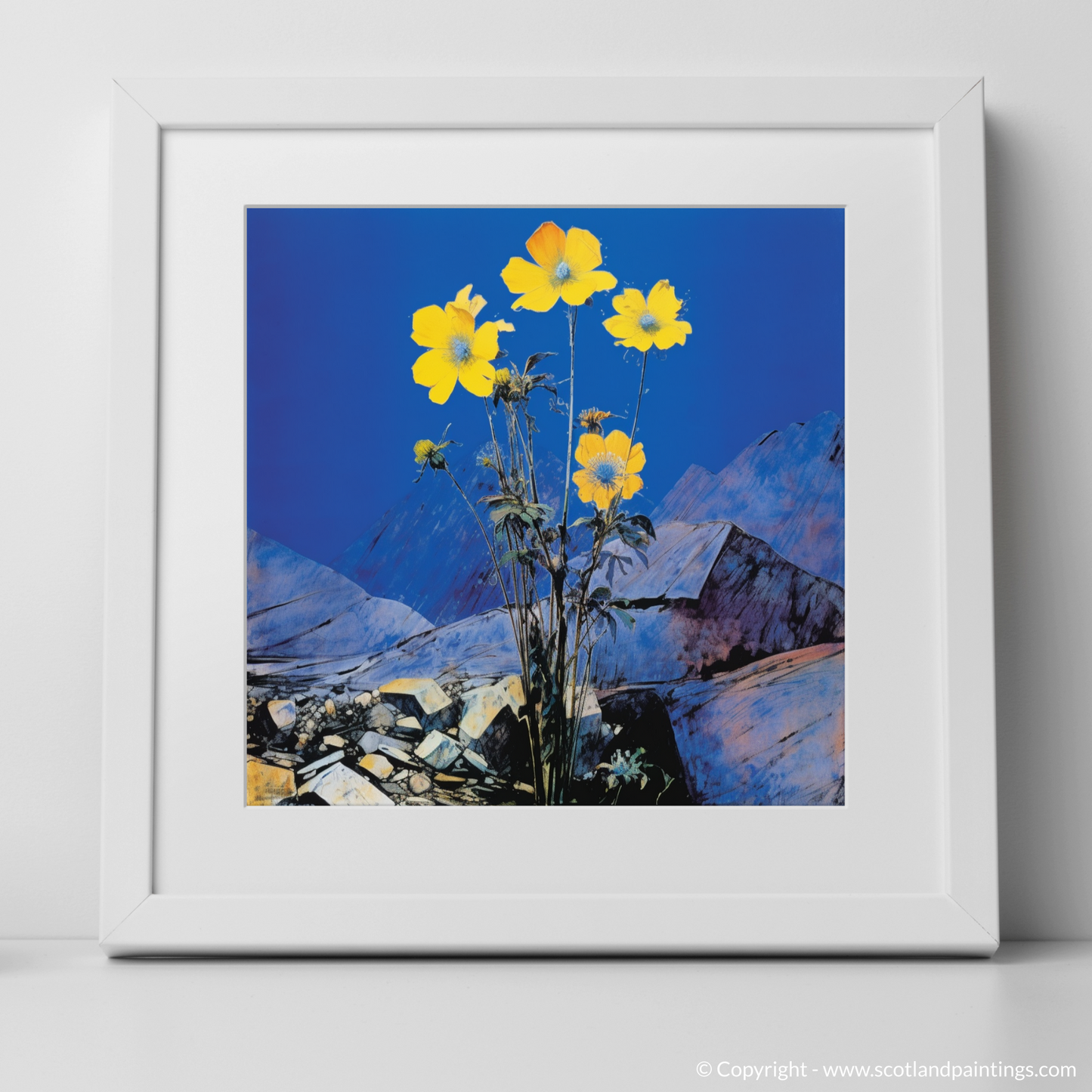 Mountain Avens Majesty: A Tribute to the Scottish Highlands