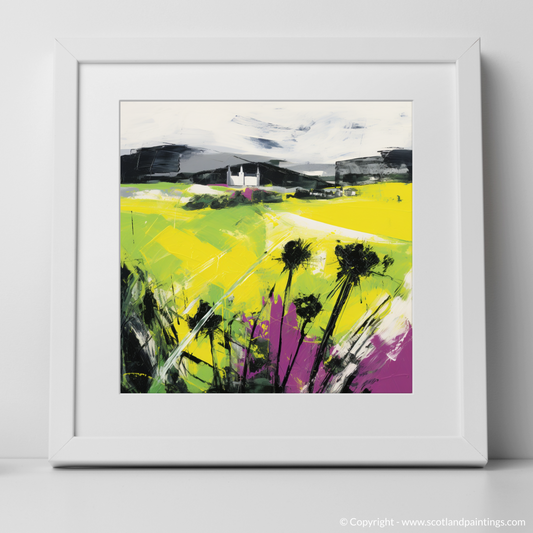 Thistle and Castle Fields: An Abstract Scottish Essence