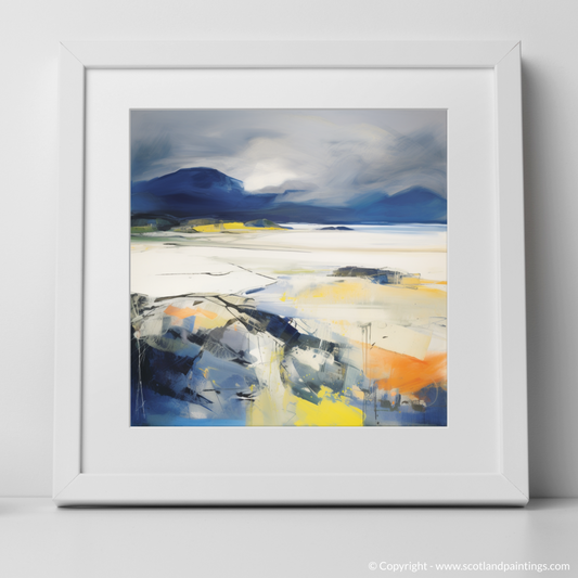 Stormy Serenity: An Abstract Ode to Mellon Udrigle Beach