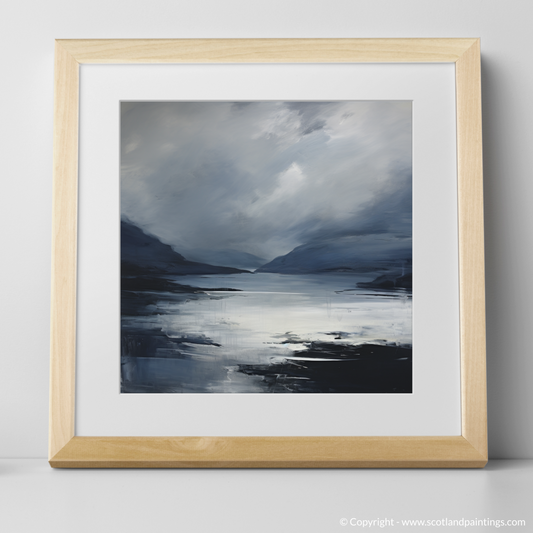 Tempest over Shieldaig Bay: An Abstract Ode to Scottish Coves