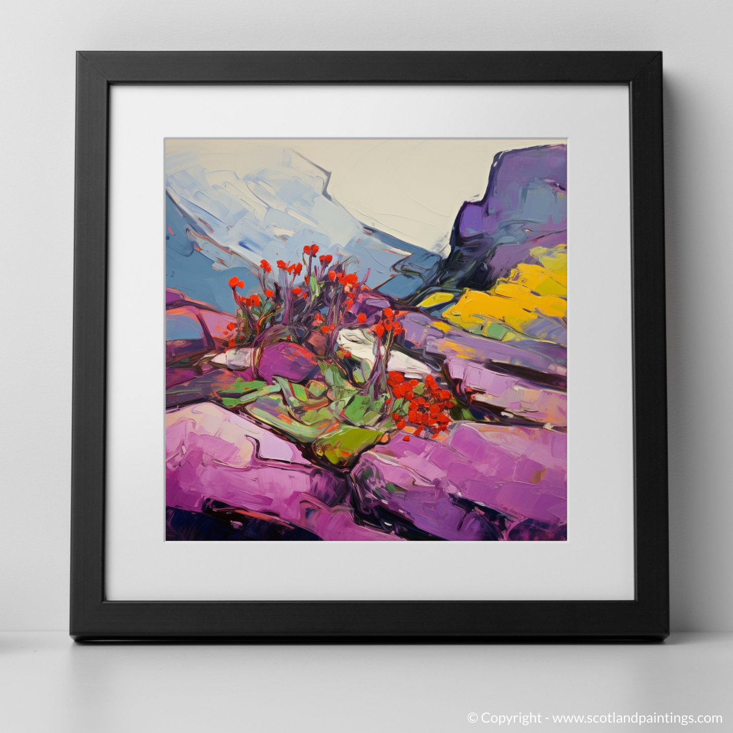 Resilience on the Rocks: A Homage to Purple Saxifrage and Ben Nevis