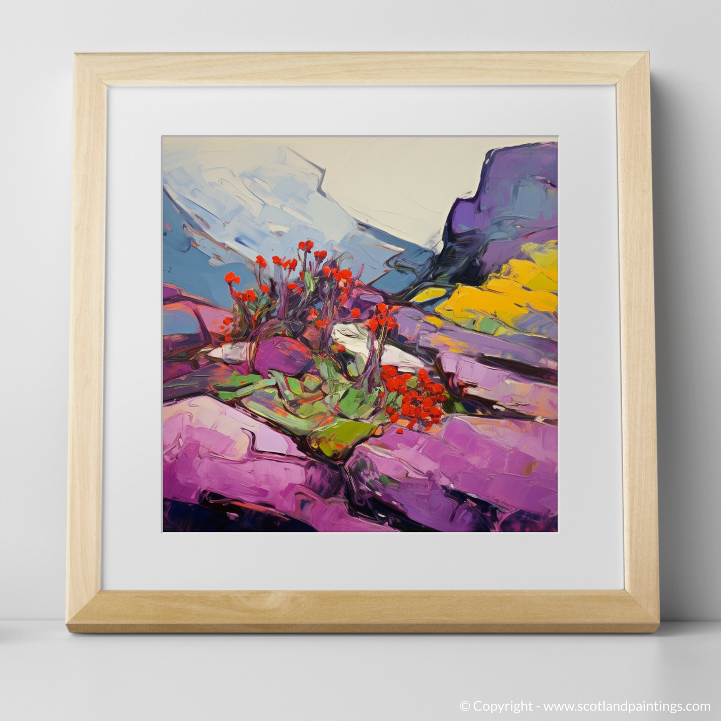 Resilience on the Rocks: A Homage to Purple Saxifrage and Ben Nevis