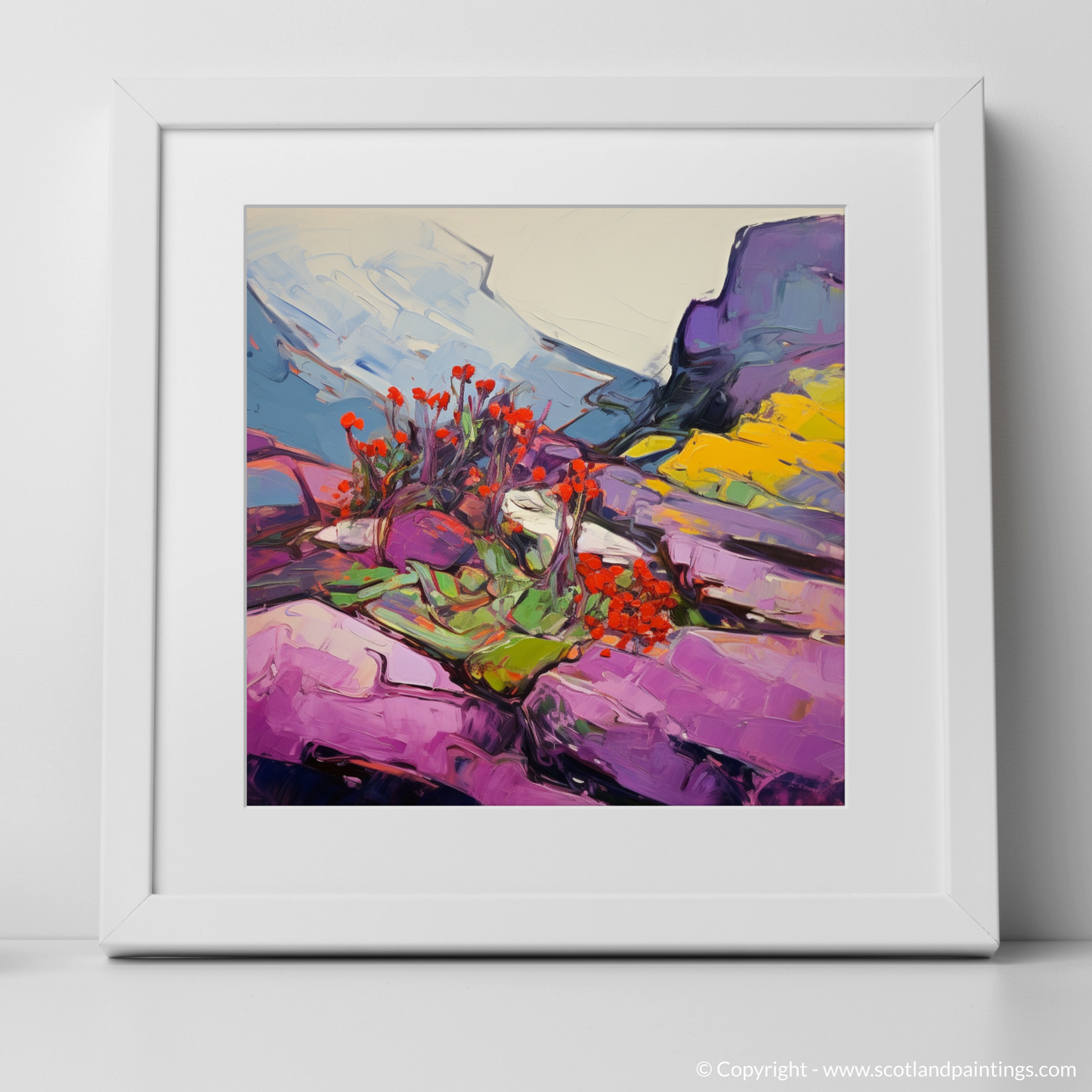 Resilience on the Rocks: A Homage to Purple Saxifrage and Ben Nevis
