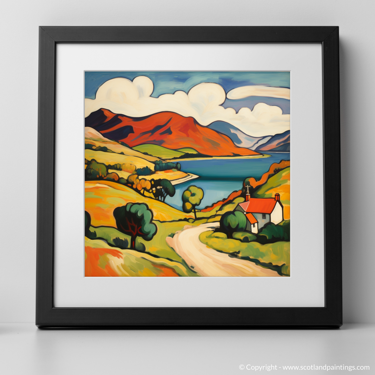 Vibrant Highlands: A Fauvist Ode to Glenmore