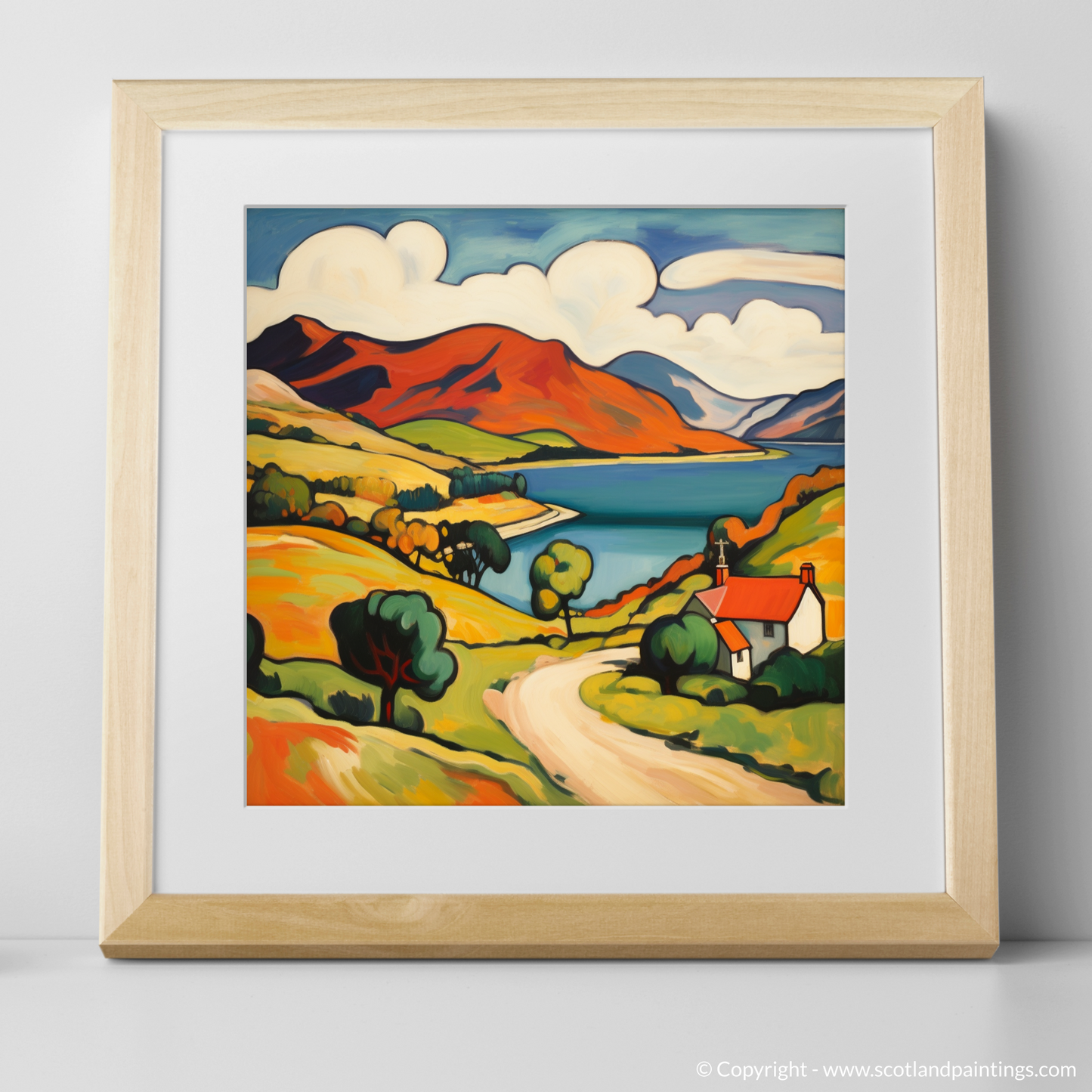 Vibrant Highlands: A Fauvist Ode to Glenmore