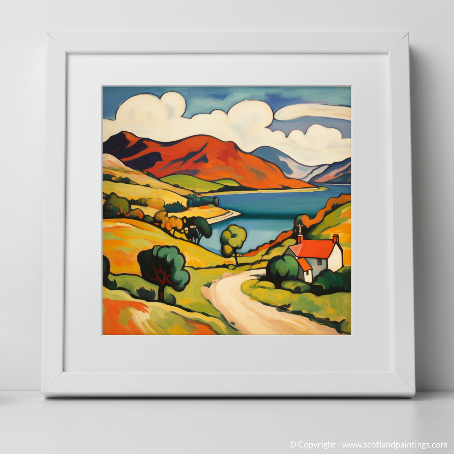 Vibrant Highlands: A Fauvist Ode to Glenmore