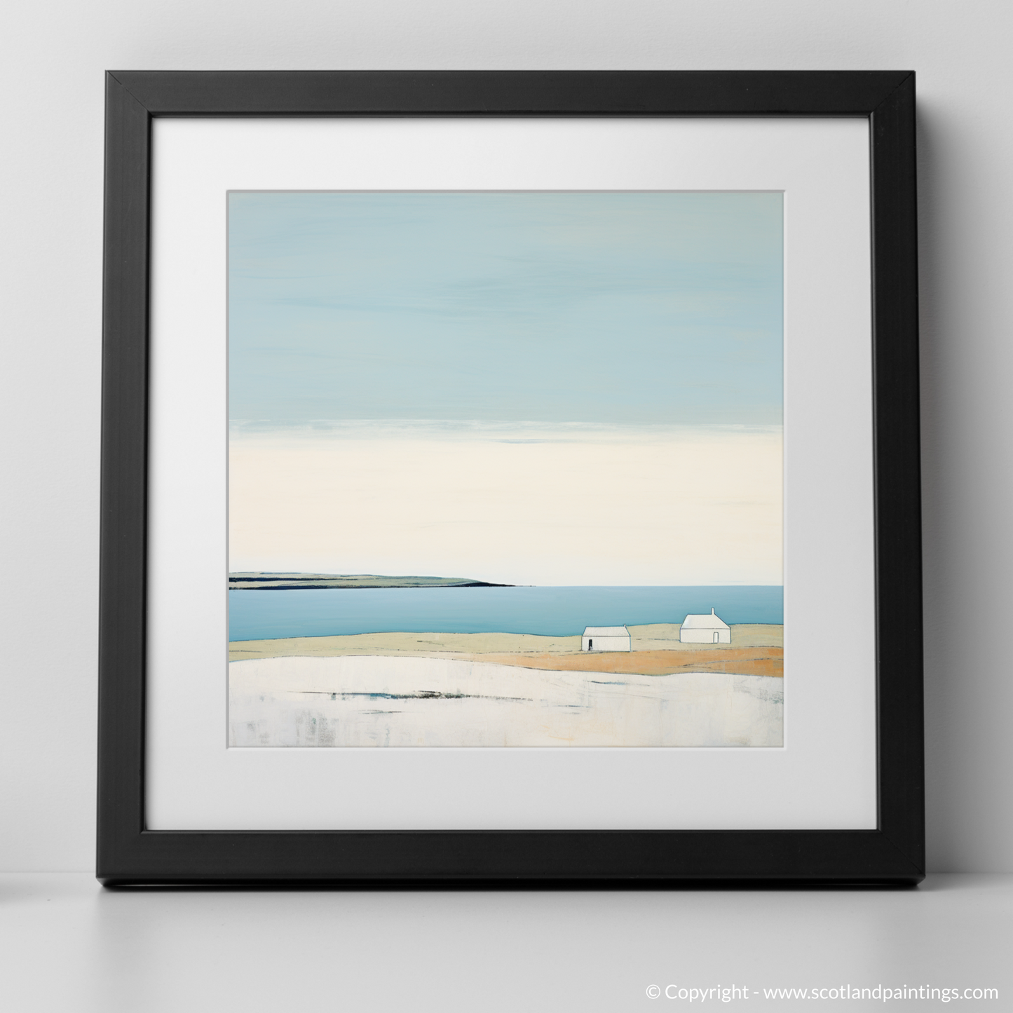 Isle of Tiree Serenity: An Abstract Ode to the Hebridean Shores