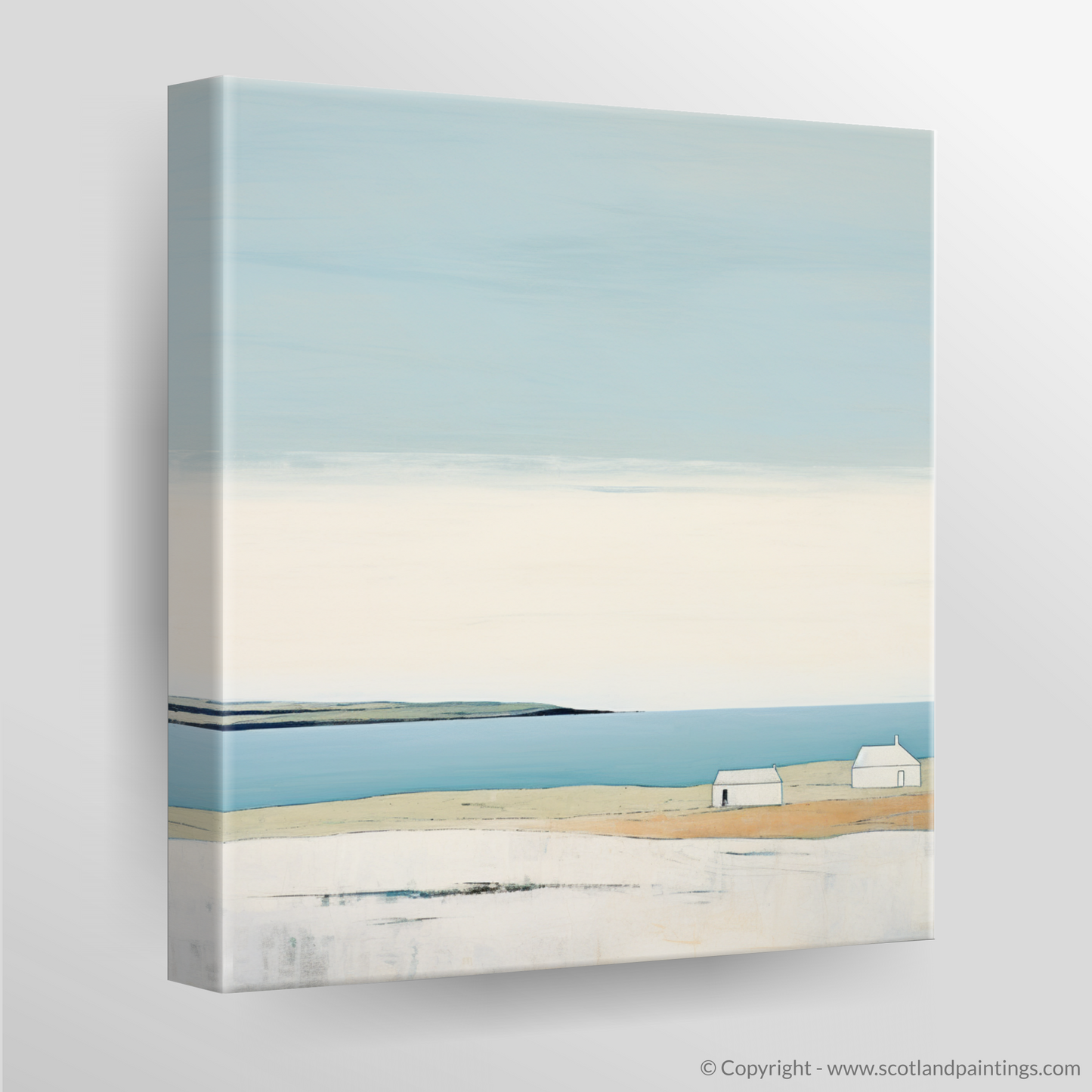 Isle of Tiree Serenity: An Abstract Ode to the Hebridean Shores