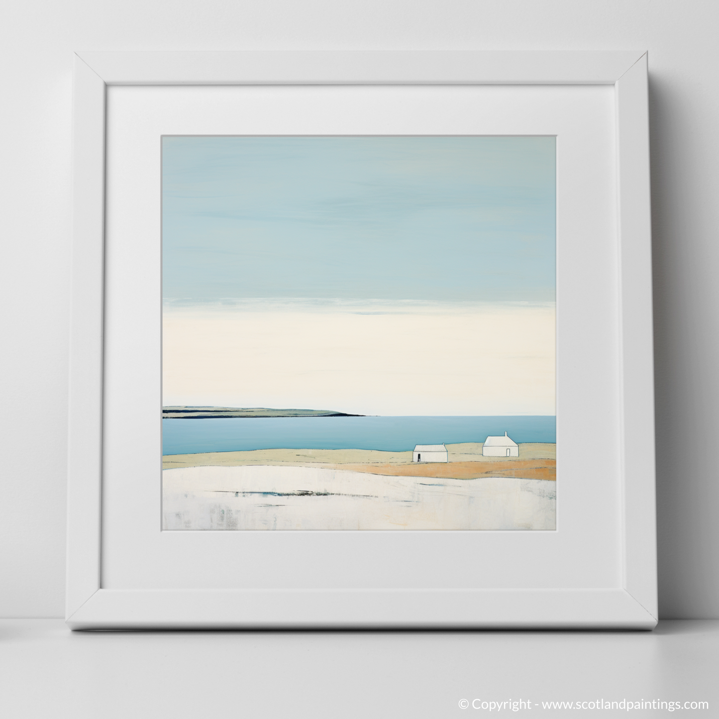 Isle of Tiree Serenity: An Abstract Ode to the Hebridean Shores