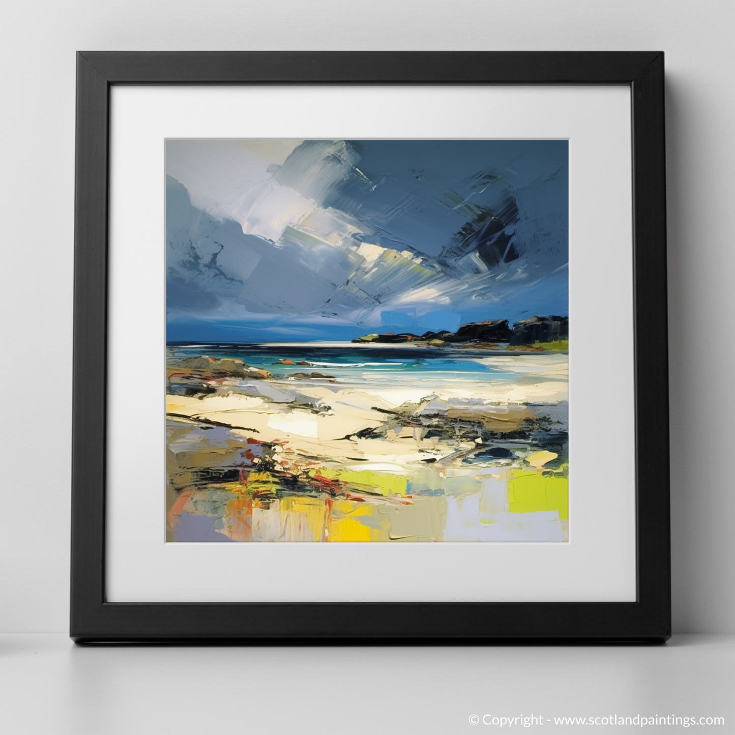 Storm's Embrace: The Essence of Arisaig Beach