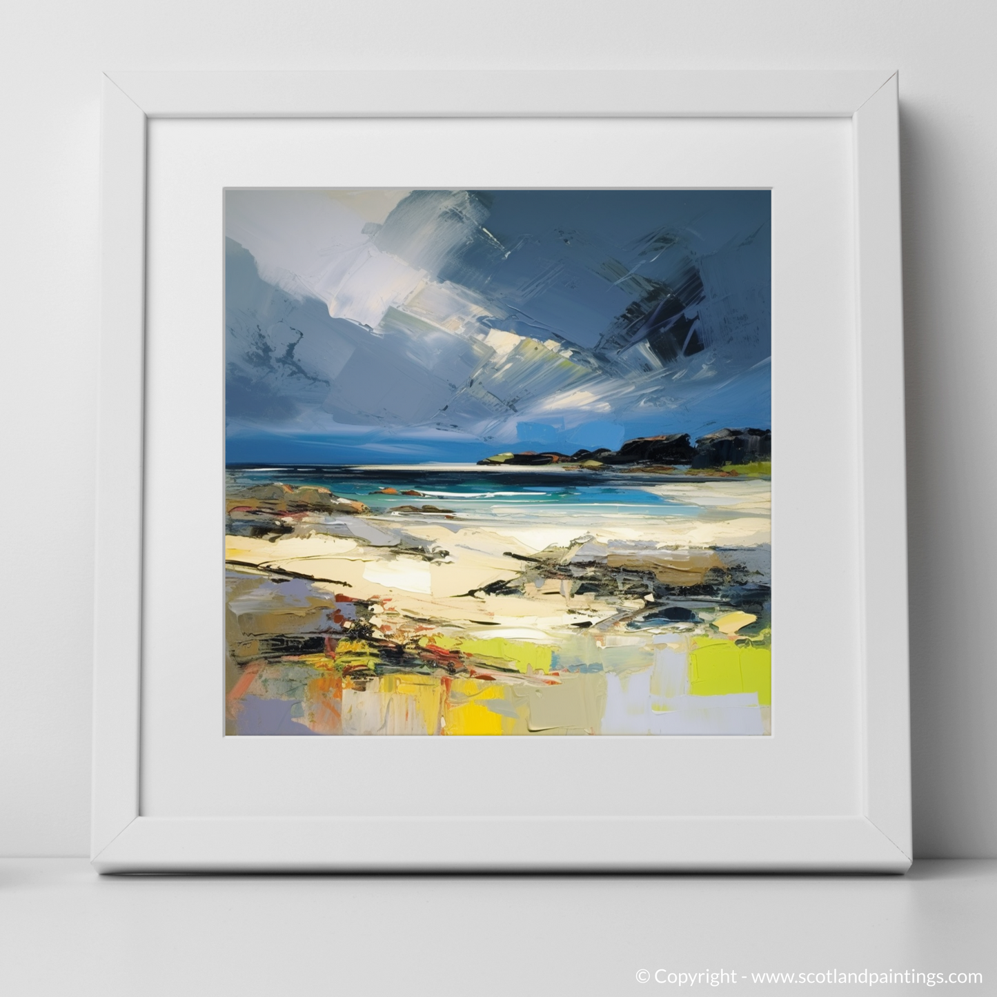 Storm's Embrace: The Essence of Arisaig Beach