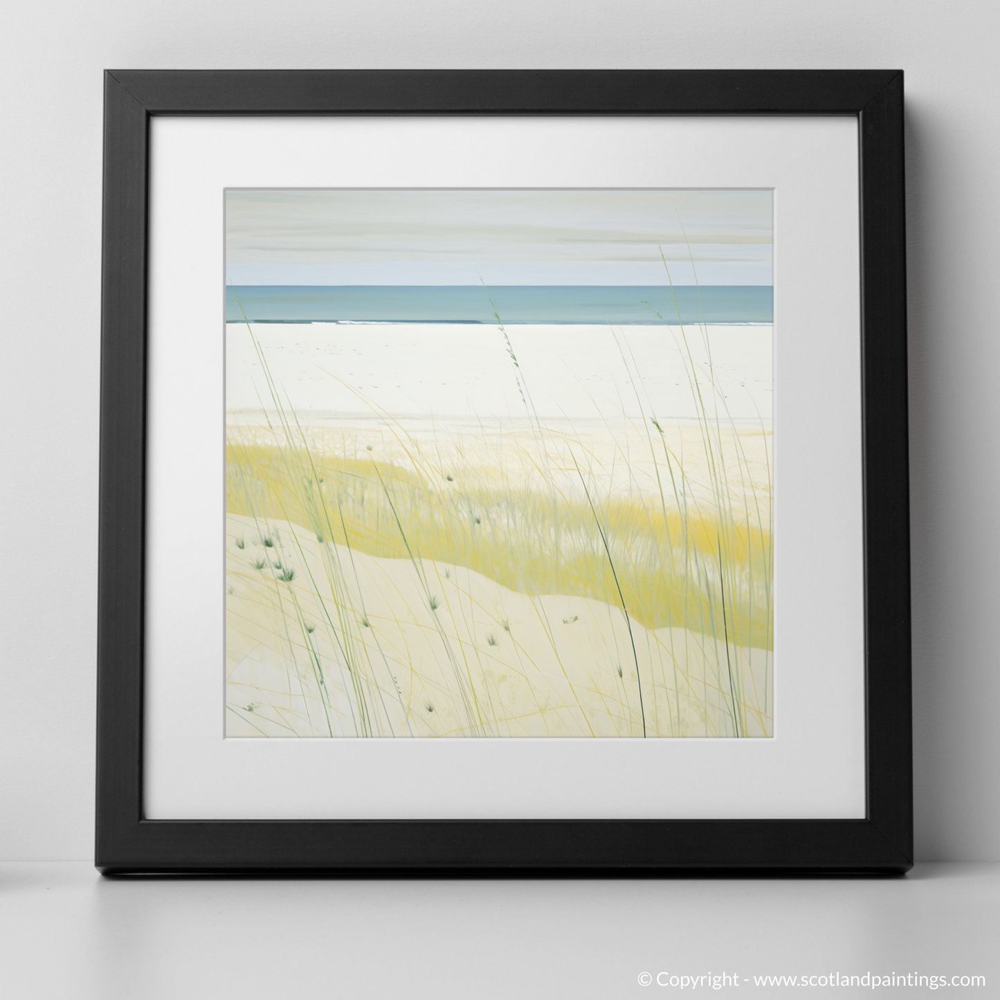 Whispers of Luskentyre: An Abstract Ode to Marram Grass