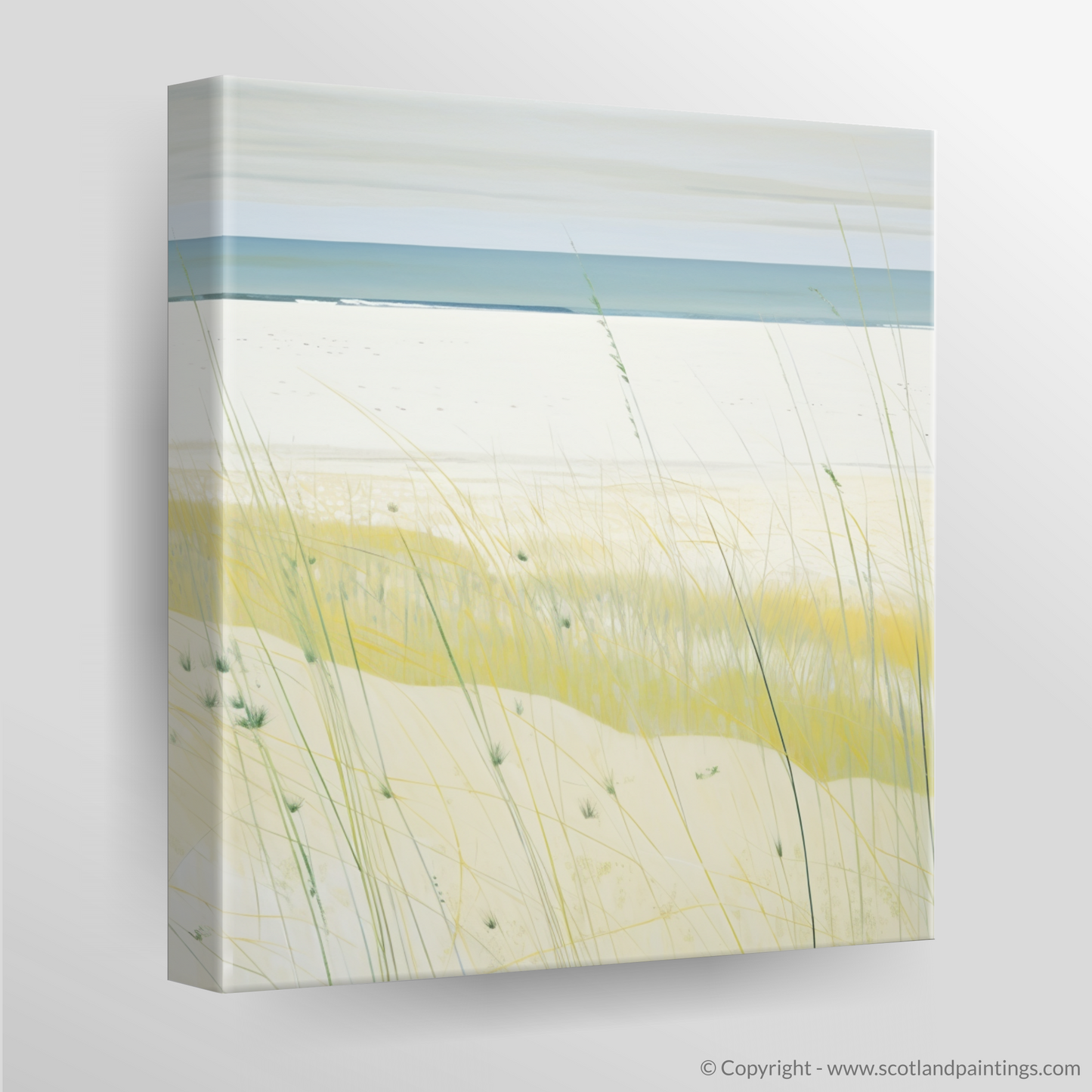 Whispers of Luskentyre: An Abstract Ode to Marram Grass