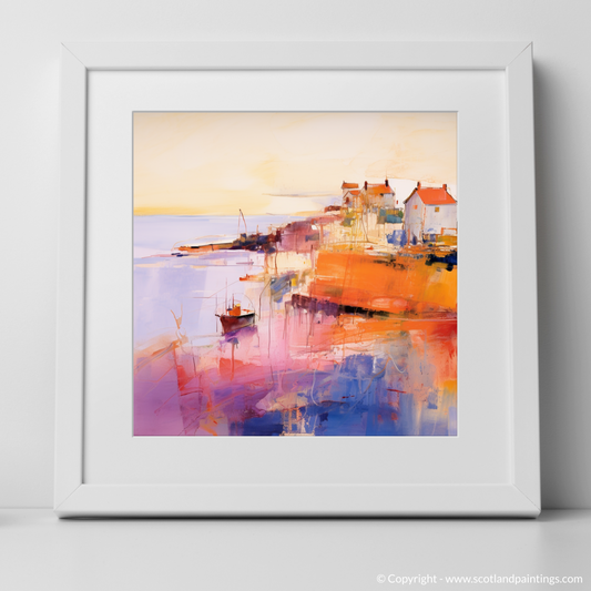 Golden Hour Glow at Crail Harbour