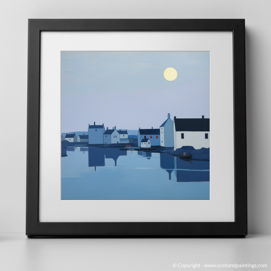 Dusk at Portnahaven Harbour: An Abstract Encounter