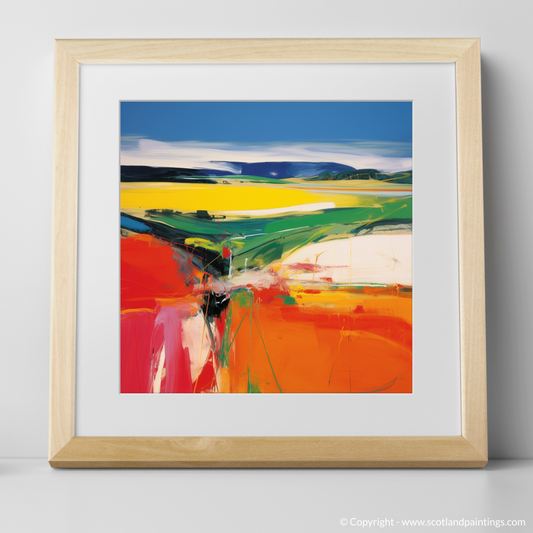 Lunan Bay Unleashed: An Abstract Expressionist Journey