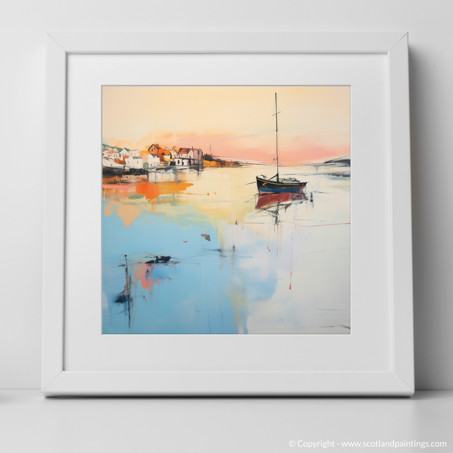 Port Ellen Harbour's Golden Moment