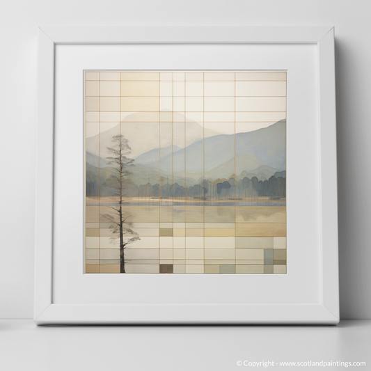 Misty Highlands Muse: An Abstract Ode to Glen Affric