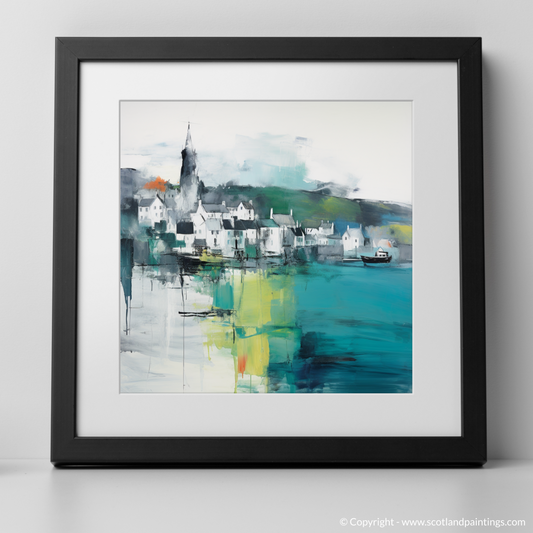 Tobermory Abstract: A Vivid Embrace of the Isle of Mull