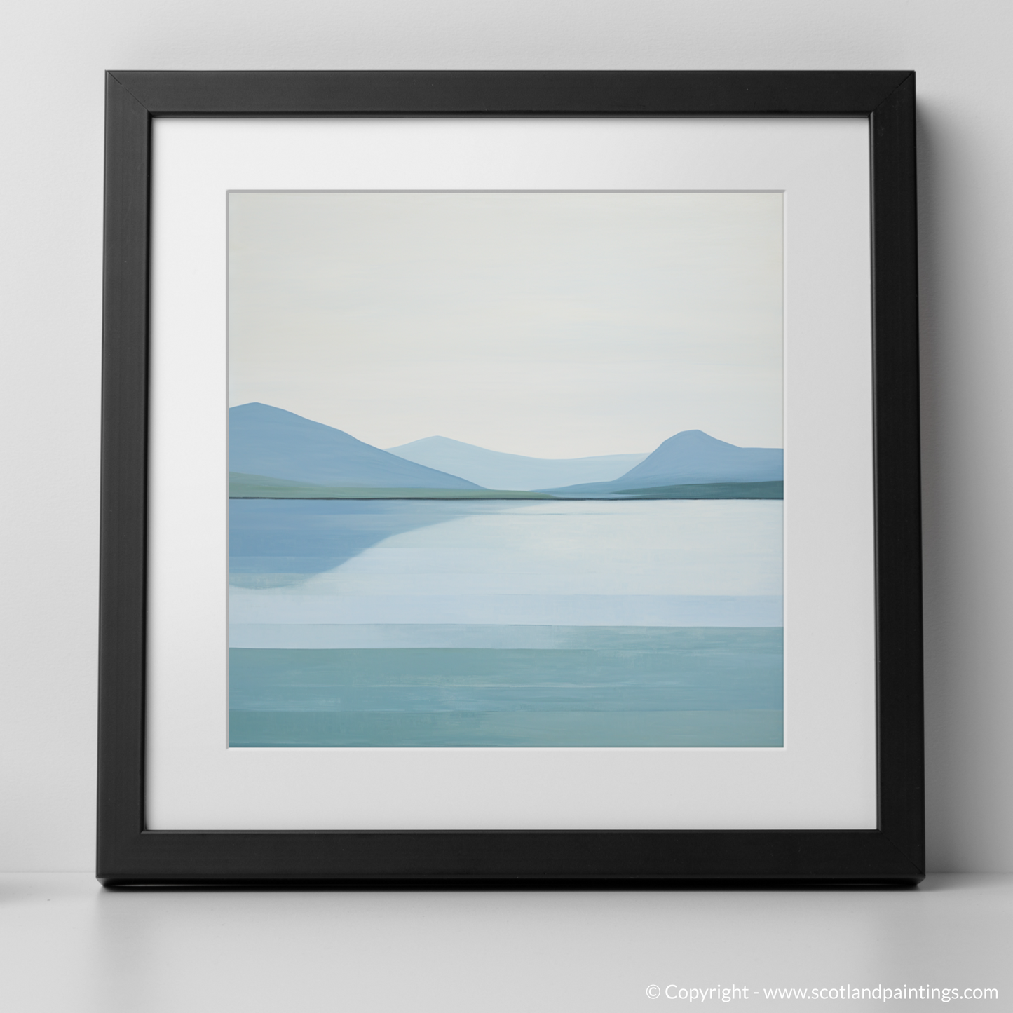 Serenity of River Awe: An Abstract Ode to Argyll and Bute's Waterscape