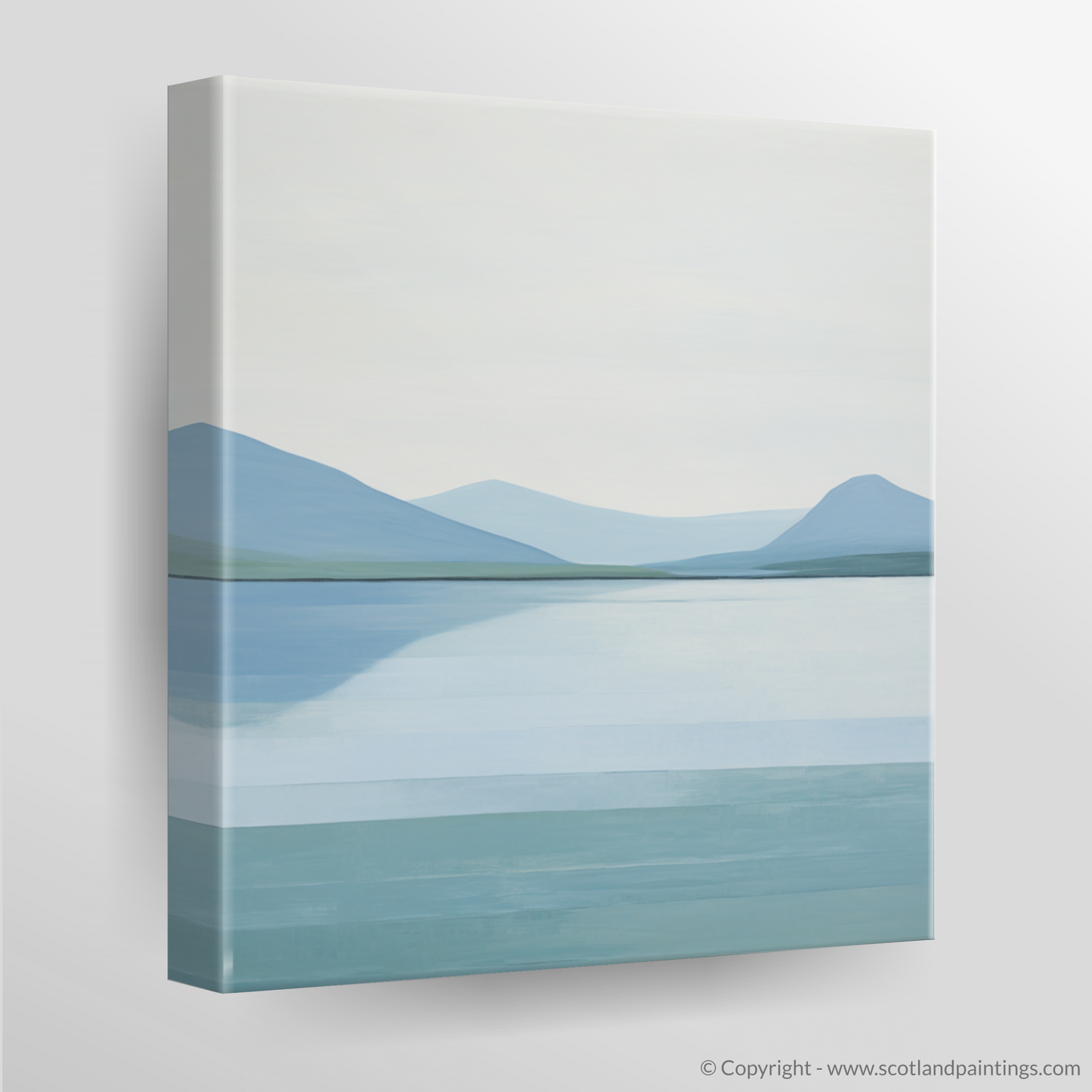 Serenity of River Awe: An Abstract Ode to Argyll and Bute's Waterscape