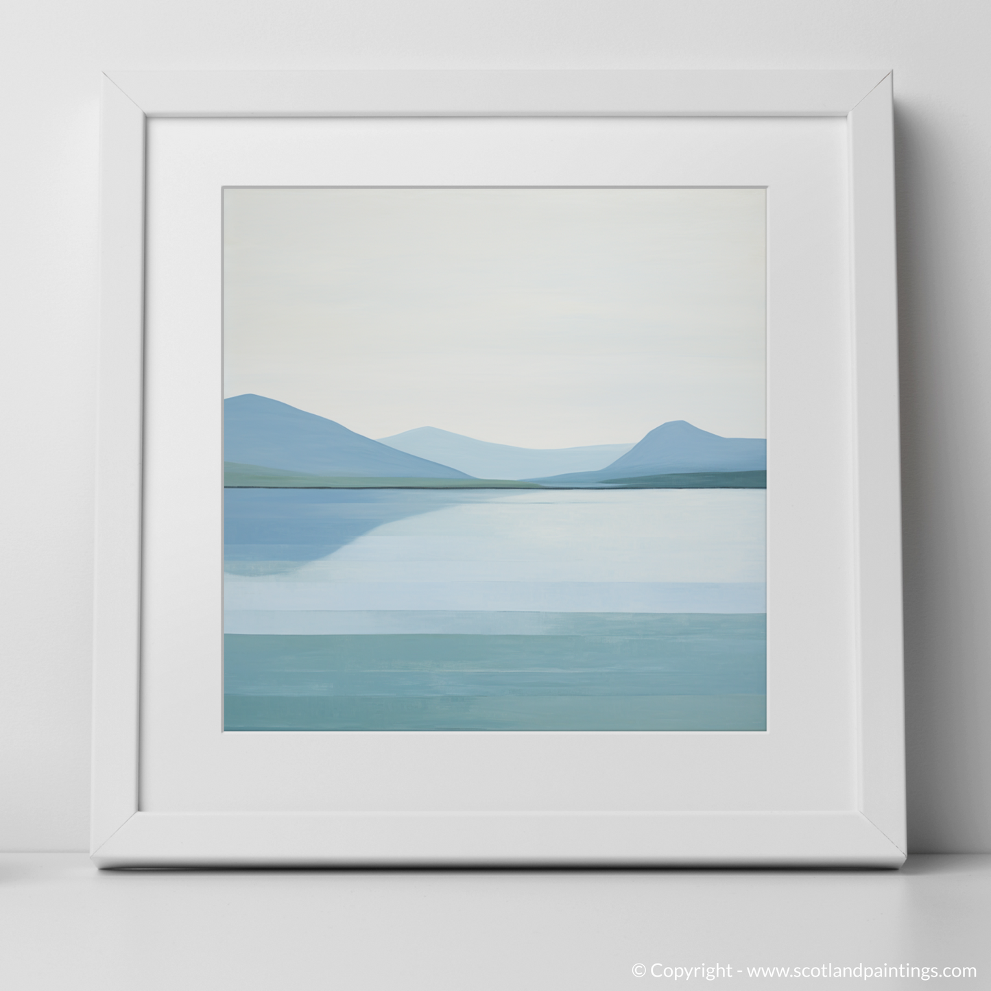 Serenity of River Awe: An Abstract Ode to Argyll and Bute's Waterscape