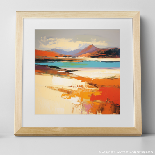 Traigh Mhor Melody: An Abstract Expressionist Homage to Isle of Barra