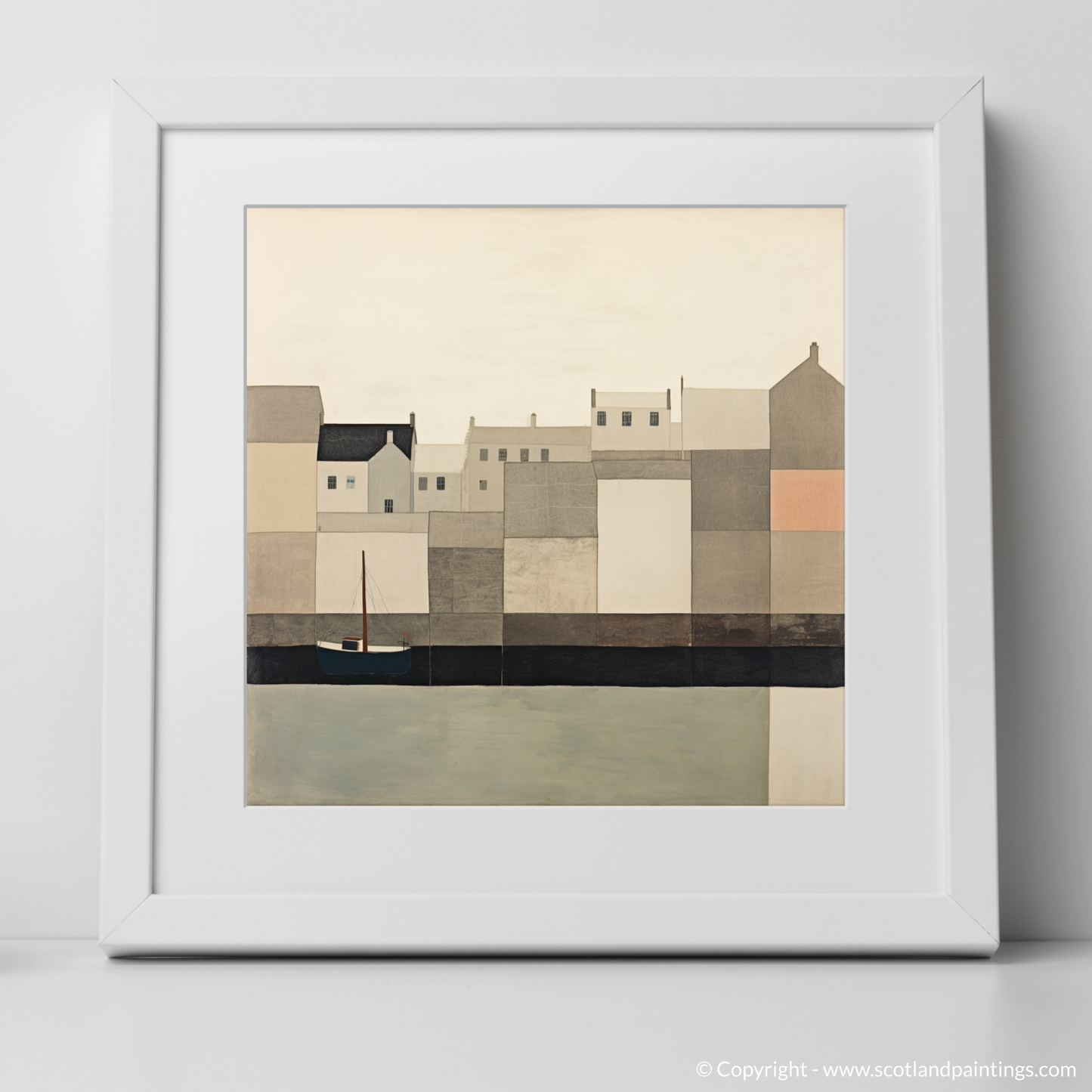 Abstract Elegance of St Monans Harbour