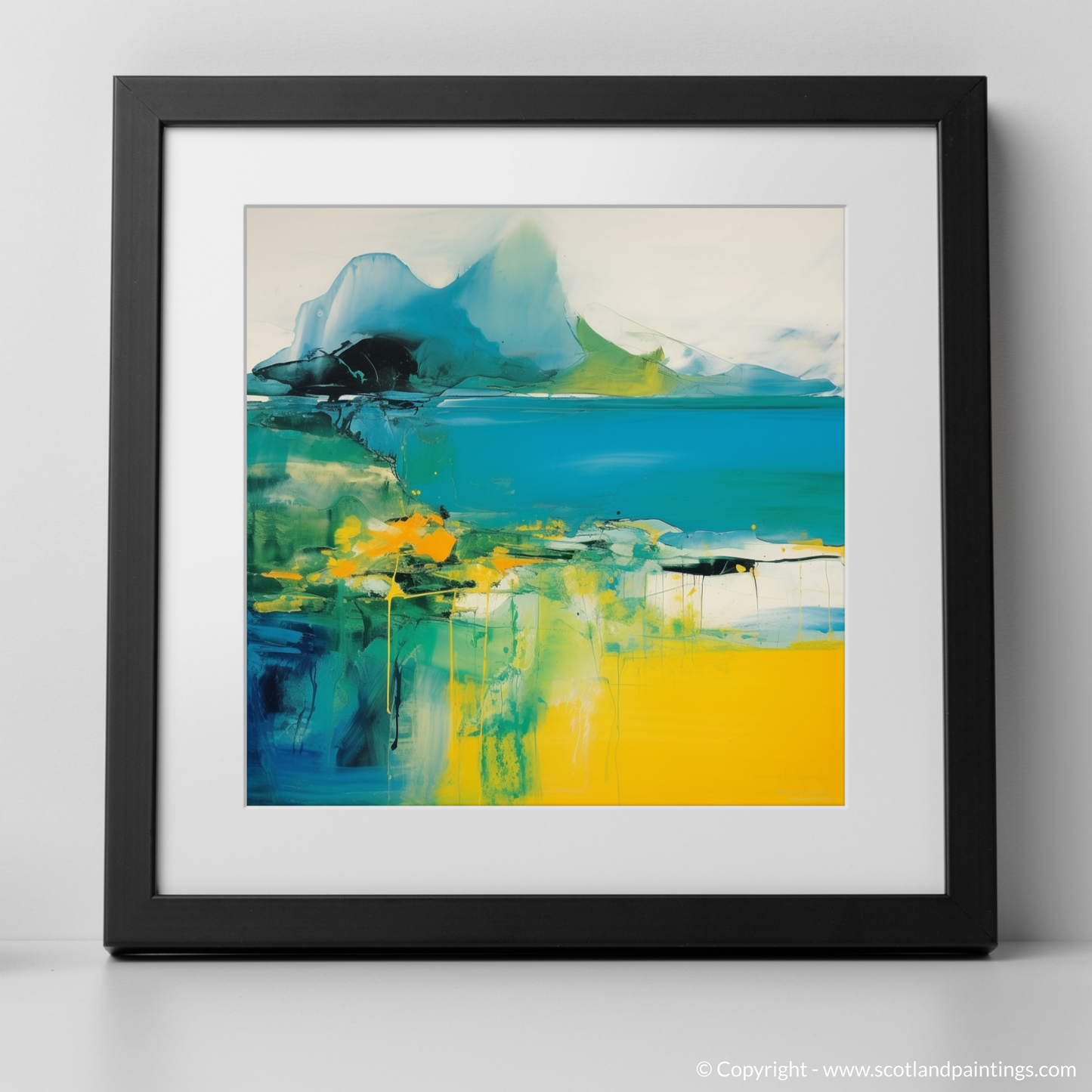 Hebridean Dream: An Abstract Interpretation of Isle of Eigg