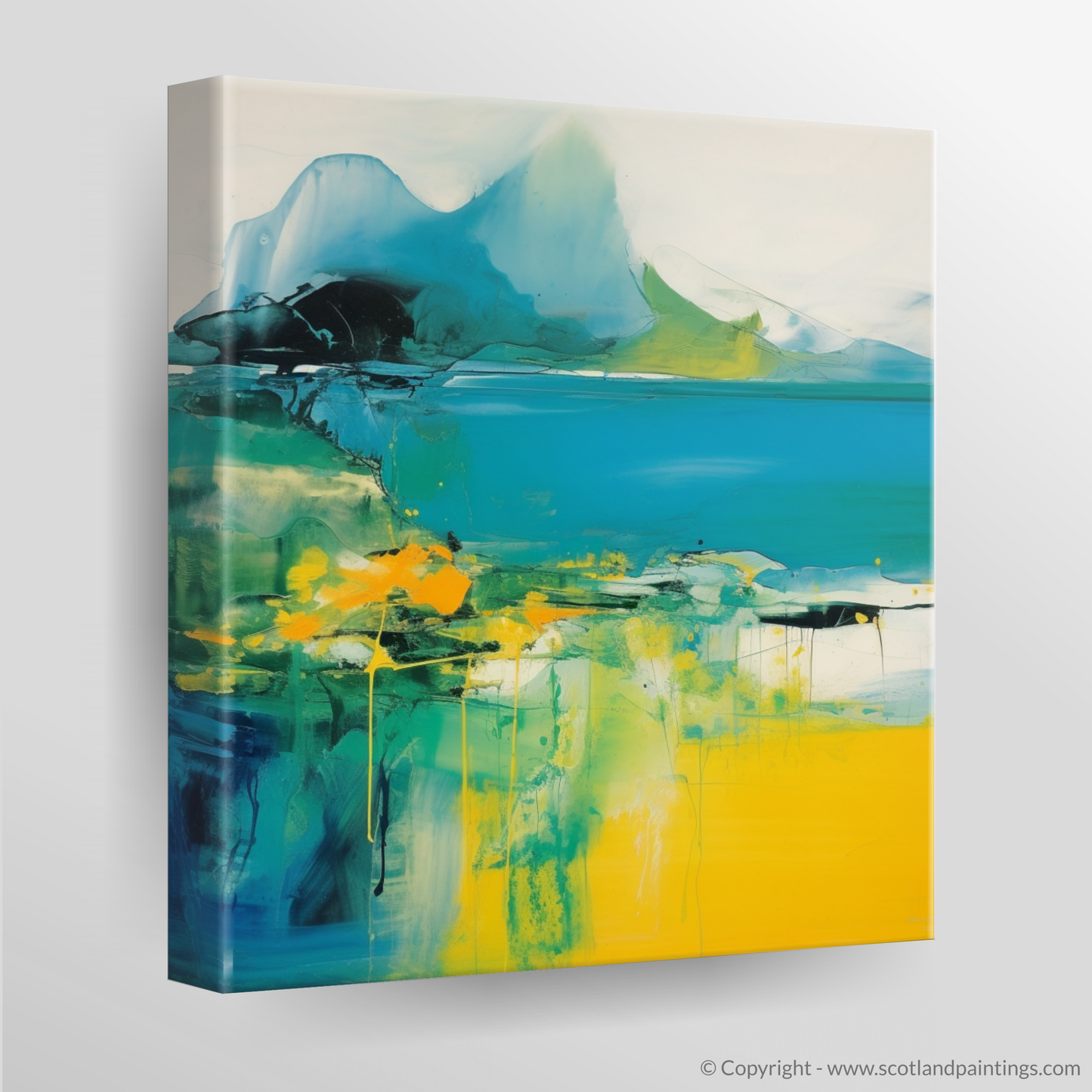 Hebridean Dream: An Abstract Interpretation of Isle of Eigg