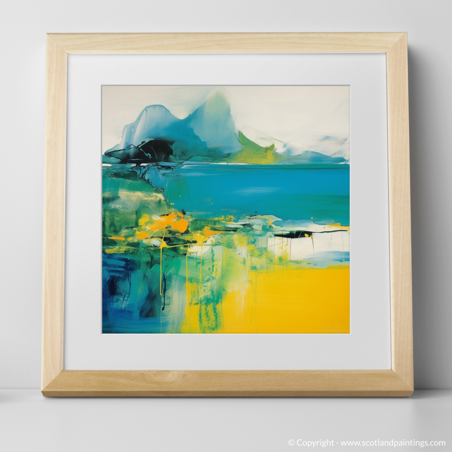 Hebridean Dream: An Abstract Interpretation of Isle of Eigg