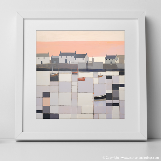 Dusk at Pittenweem Harbour: An Abstract Enchantment