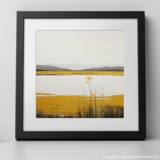 Whispers of Rannoch Moor: An Abstract Journey Through Scottish Flora