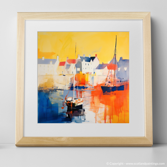 Golden Hour at St Monans Harbour: An Abstract Interpretation