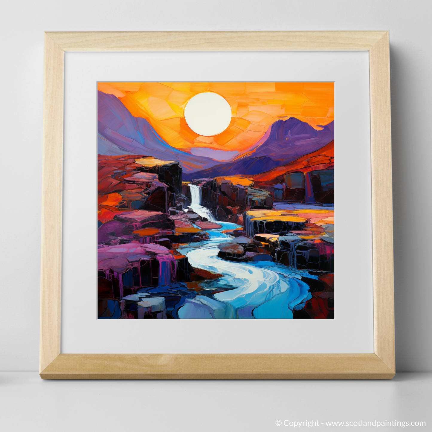 Sunset Serenade over Skye Fairy Pools