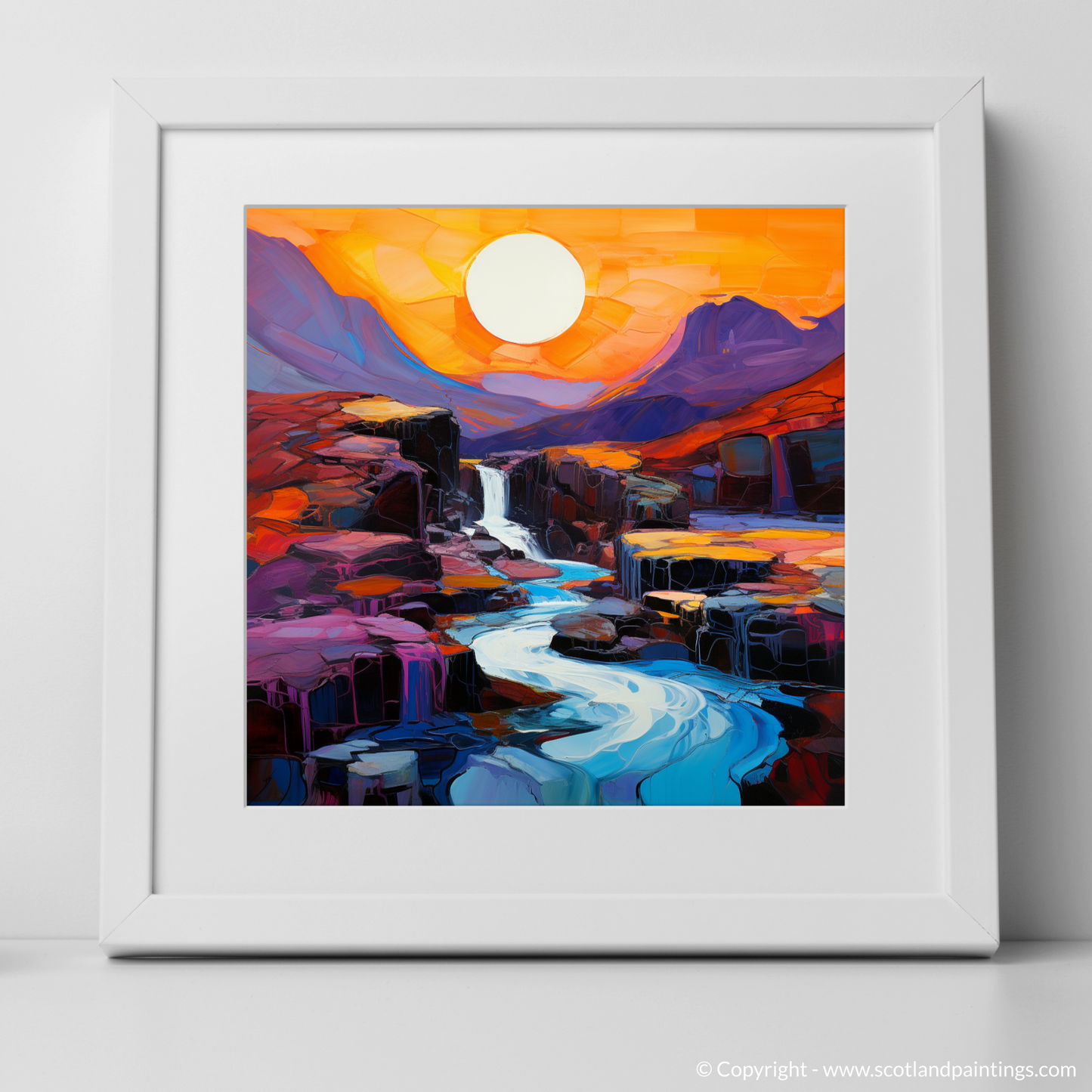 Sunset Serenade over Skye Fairy Pools