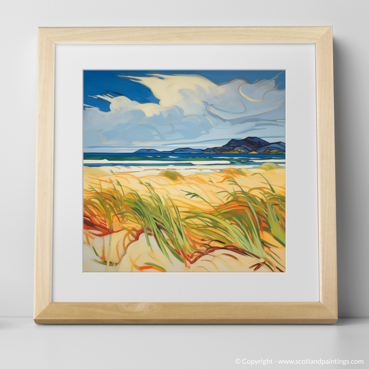 Marram Grass Dance on Luskentyre Dunes