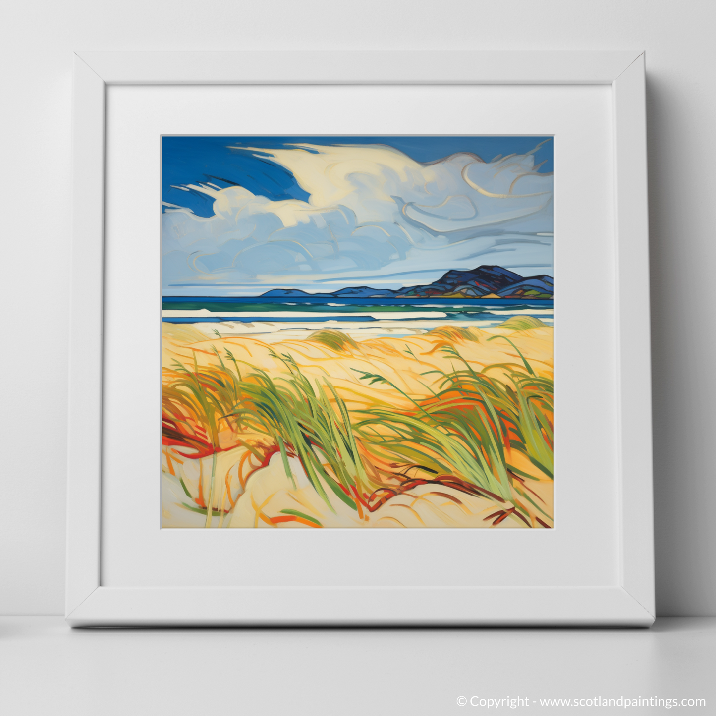 Marram Grass Dance on Luskentyre Dunes