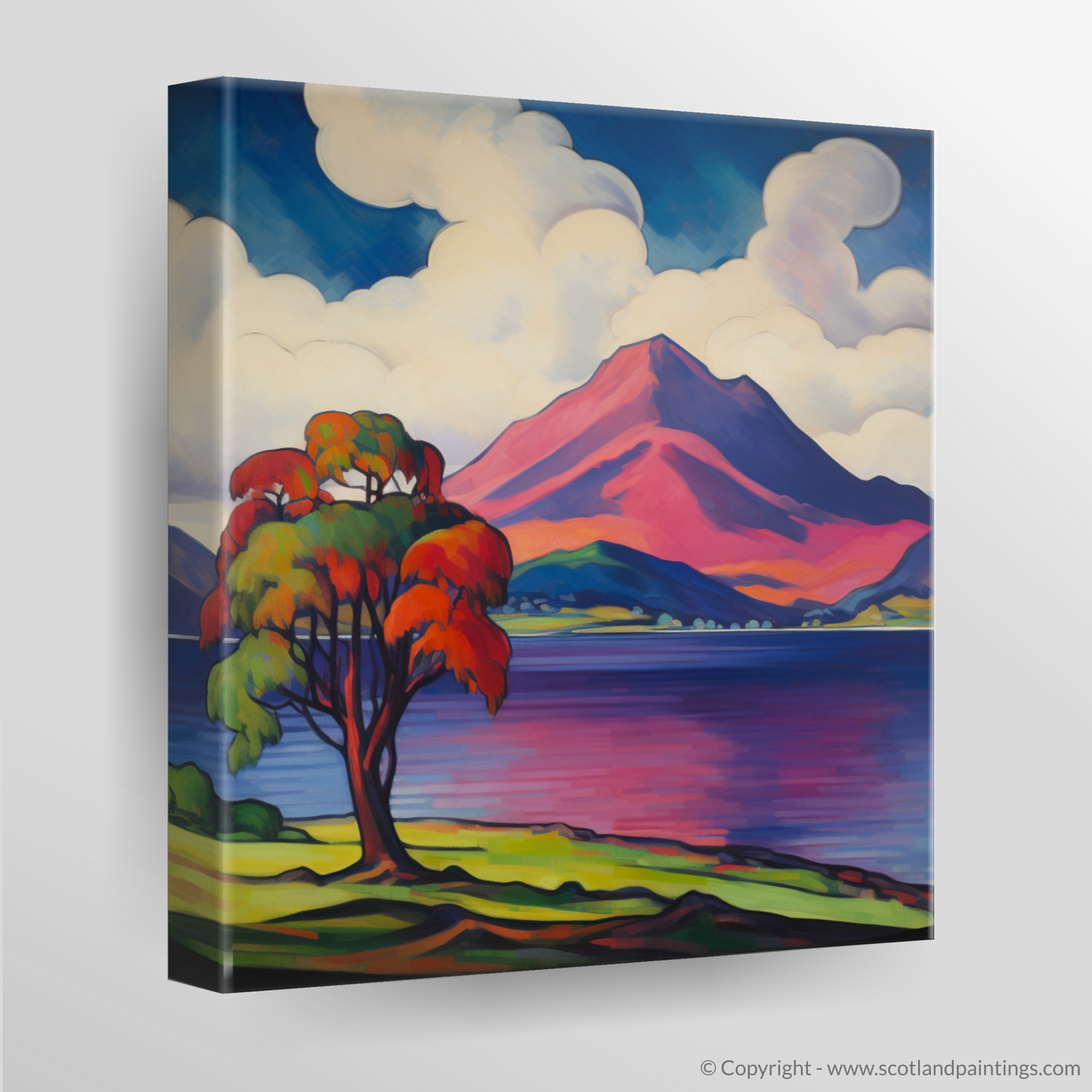 Ben Lomond in Fauvist Radiance