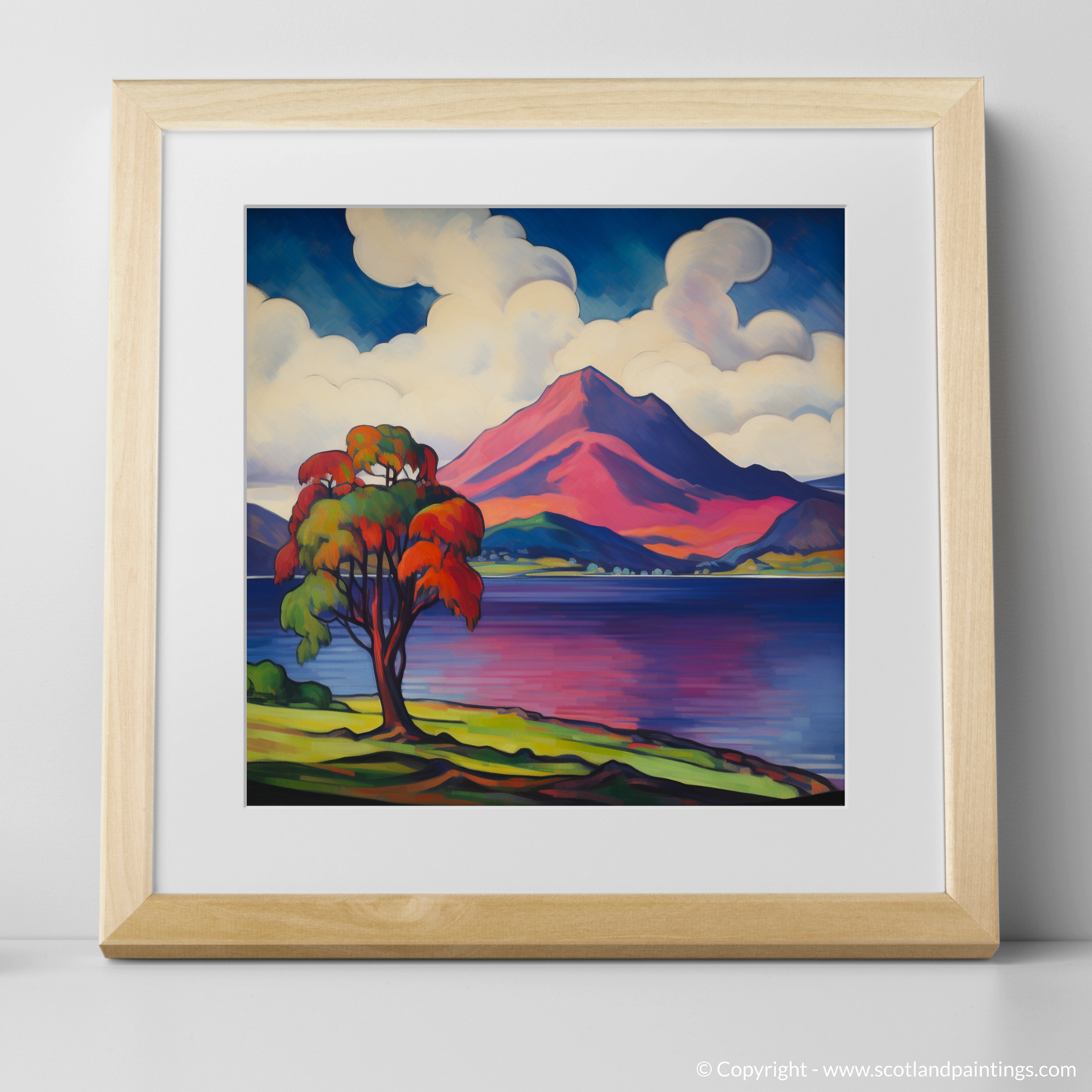 Ben Lomond in Fauvist Radiance