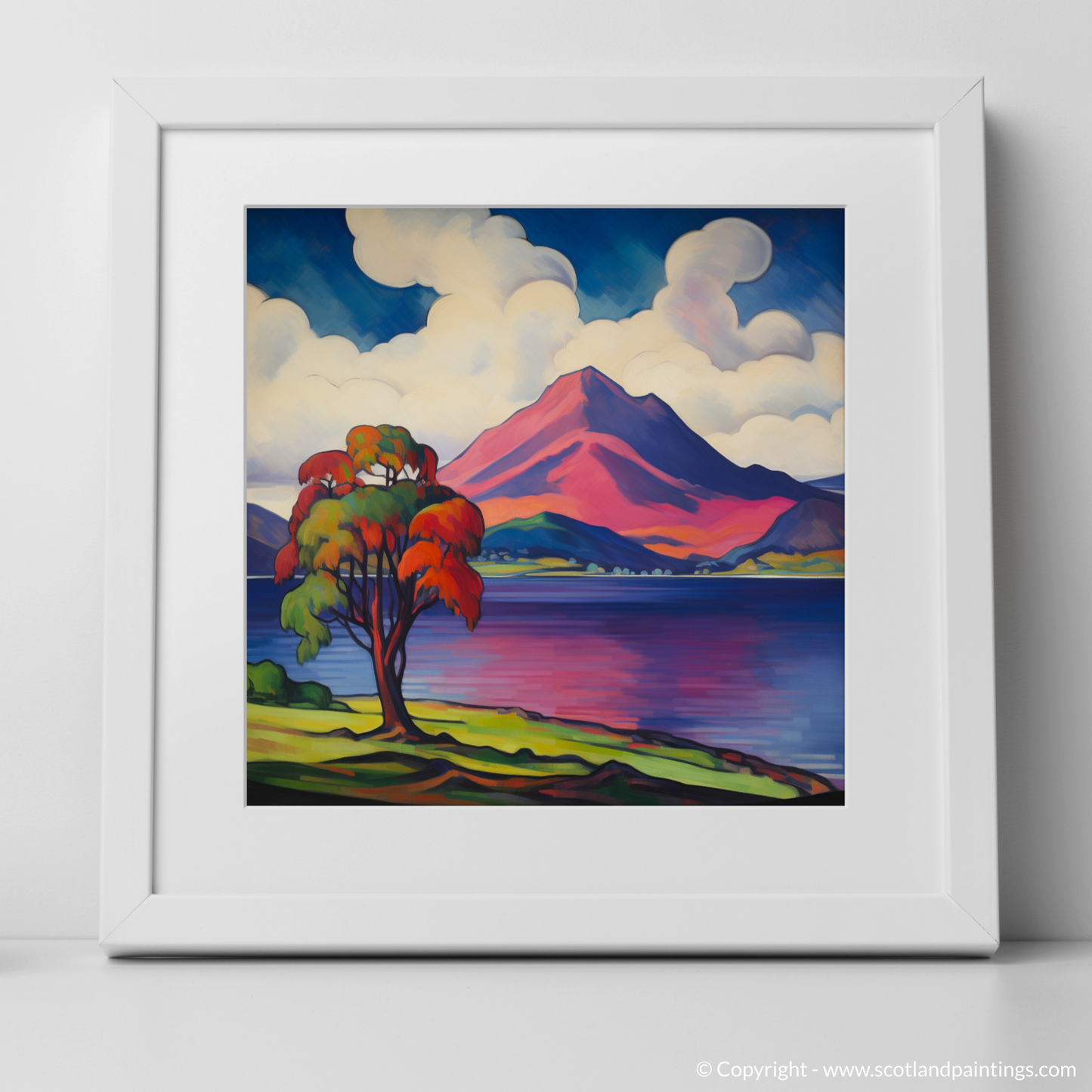 Ben Lomond in Fauvist Radiance