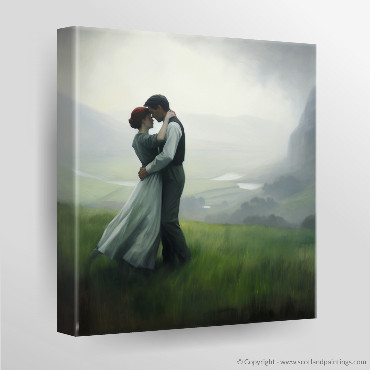 Misty Borders Embrace: A Scottish Romance