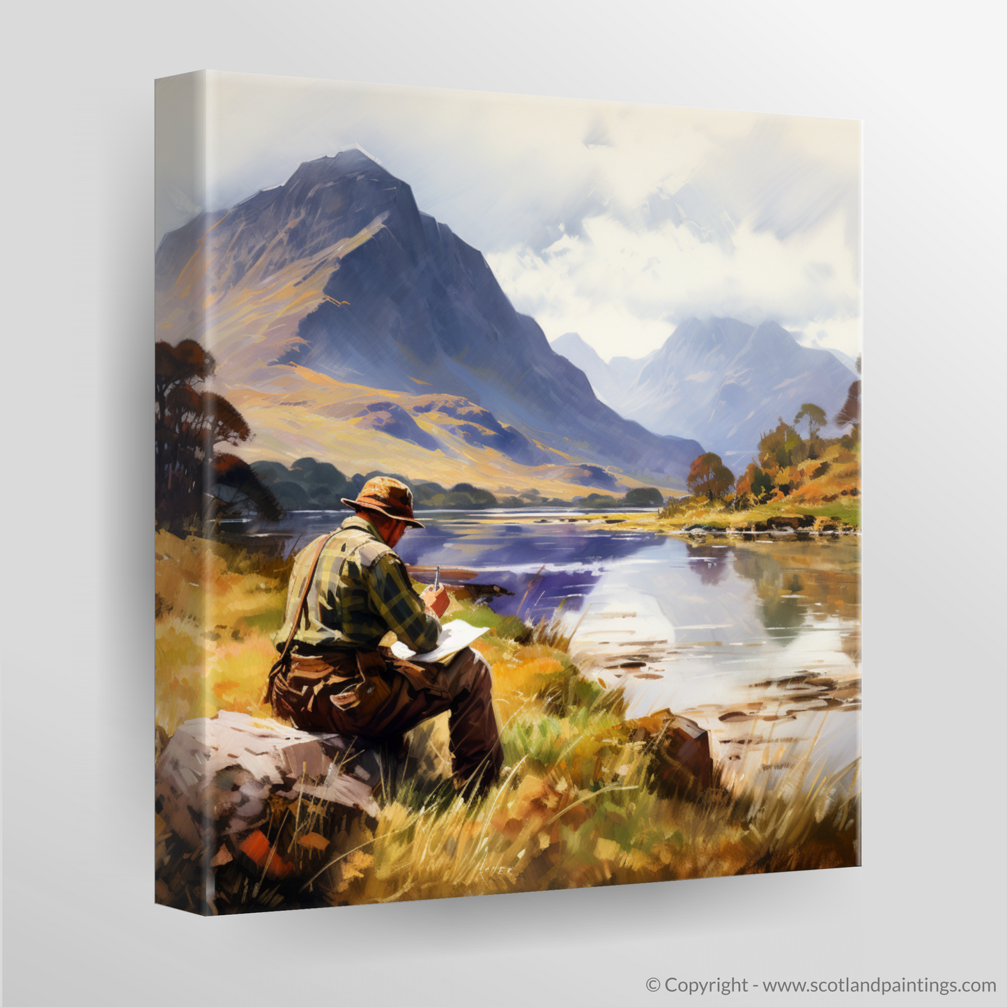 Highland Reverie: A Sketch of Glencoe's Grandeur