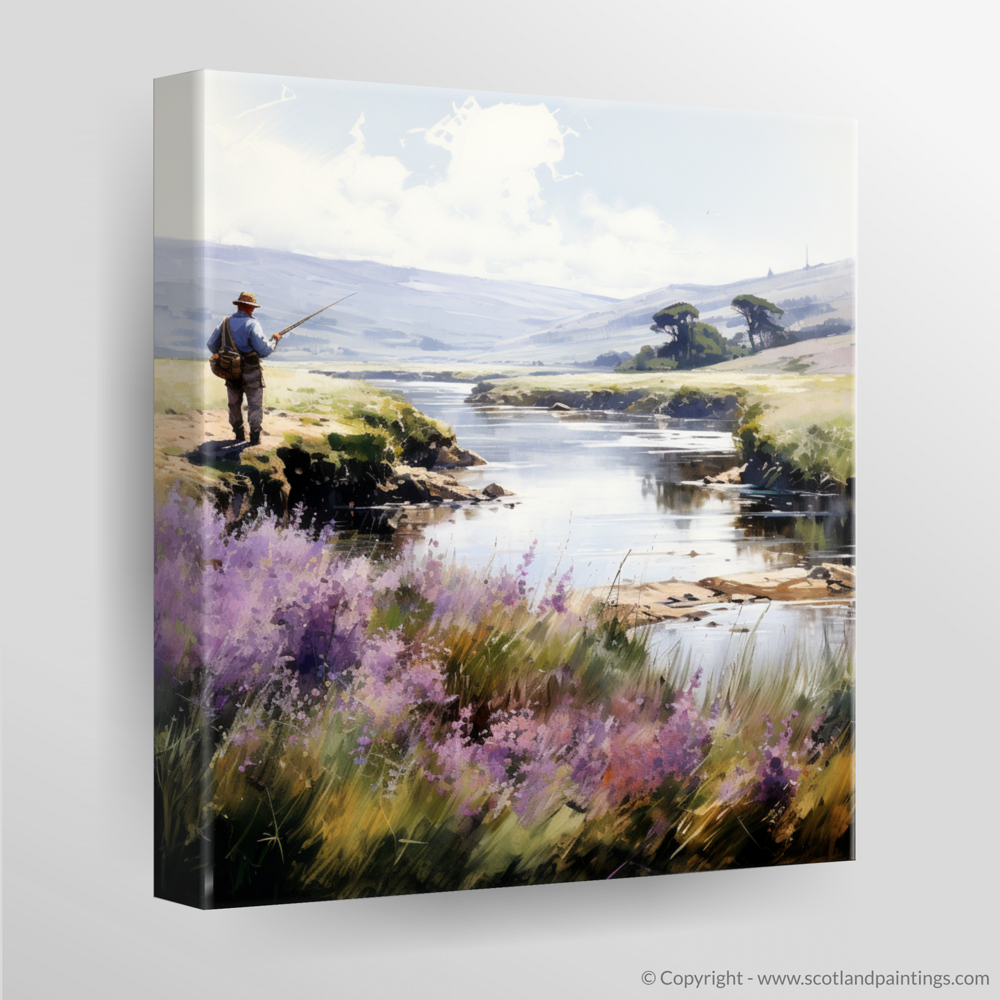 Highland Serenity: A Fly Fisher's Dance by the River Conon