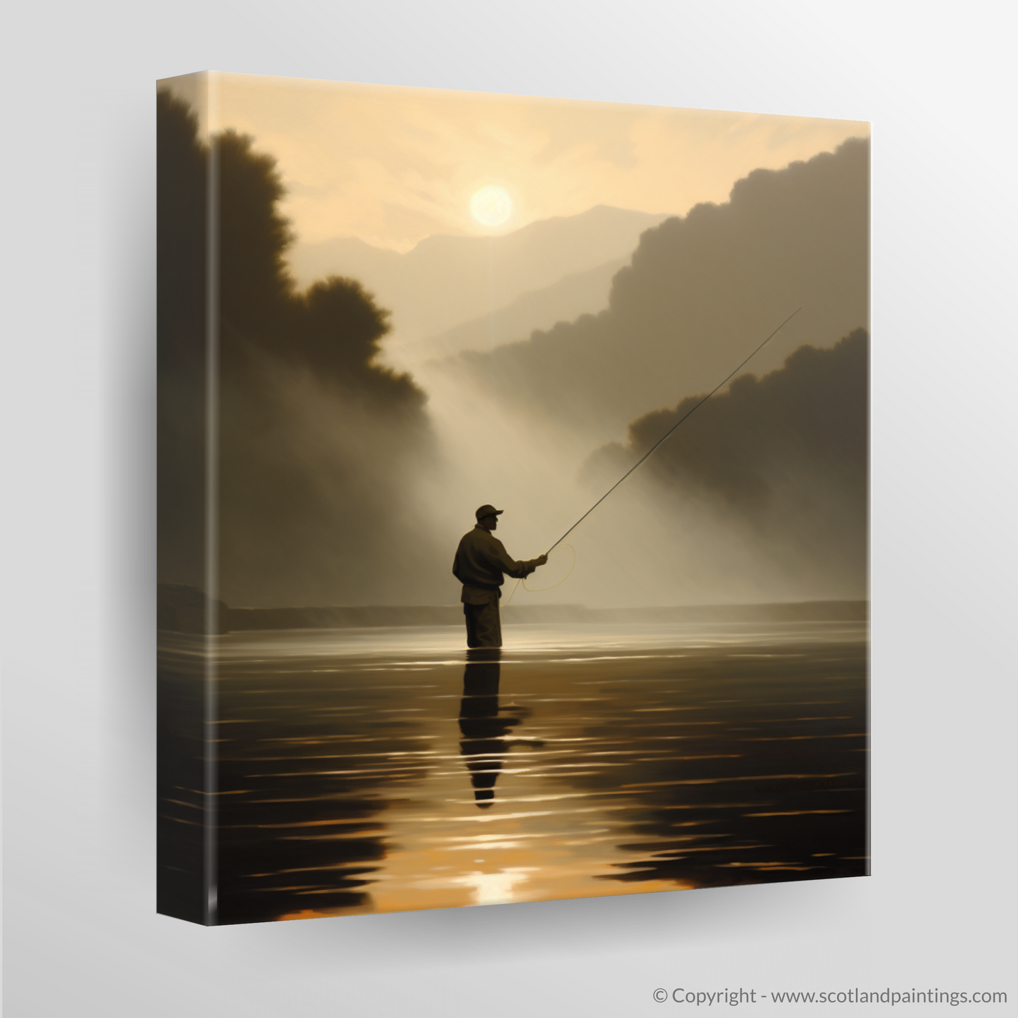 Misty Morning on the River Oykel: A Fly Fishing Reverie