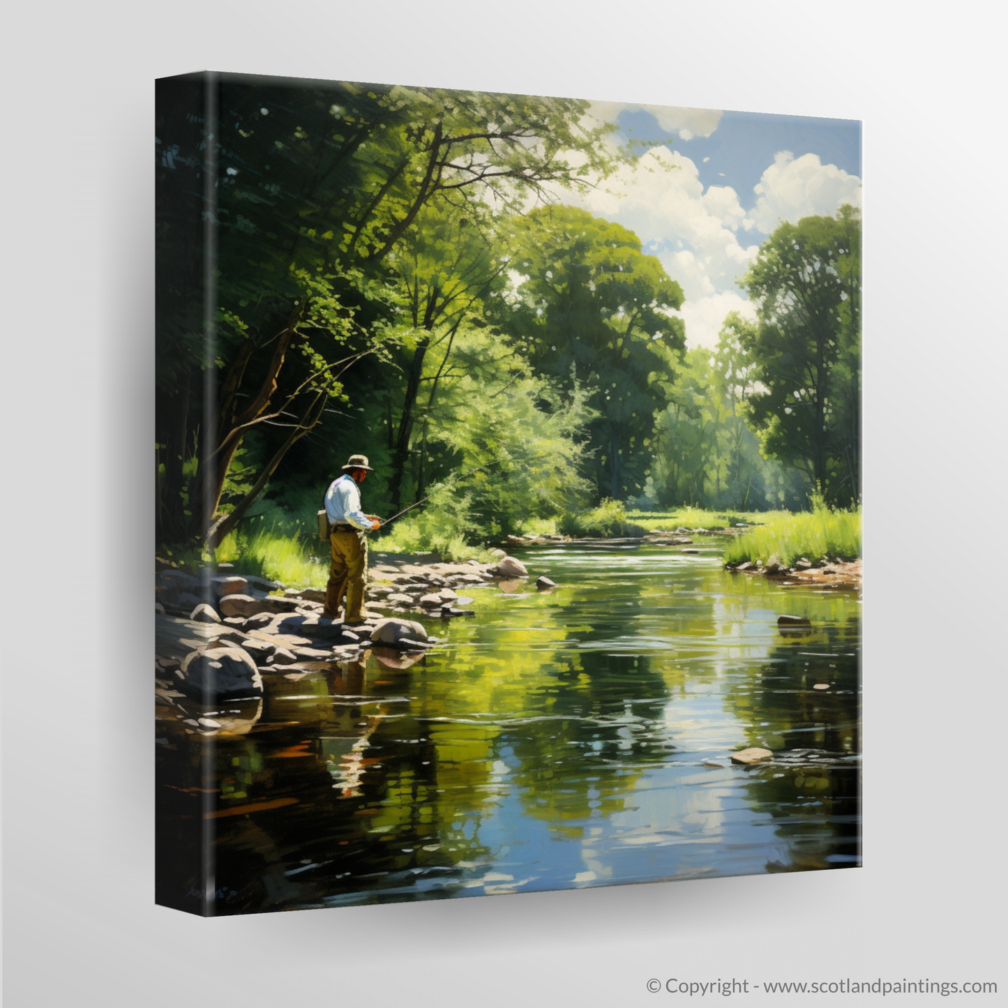 Tranquil Waters: Fly Fishing on the River Aline